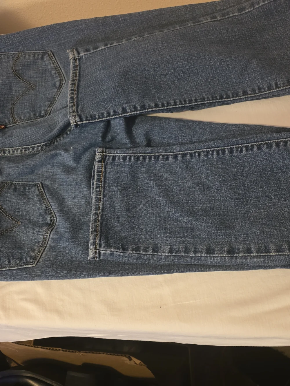 When Is Levi's  Blue Straight Jeans Size 10